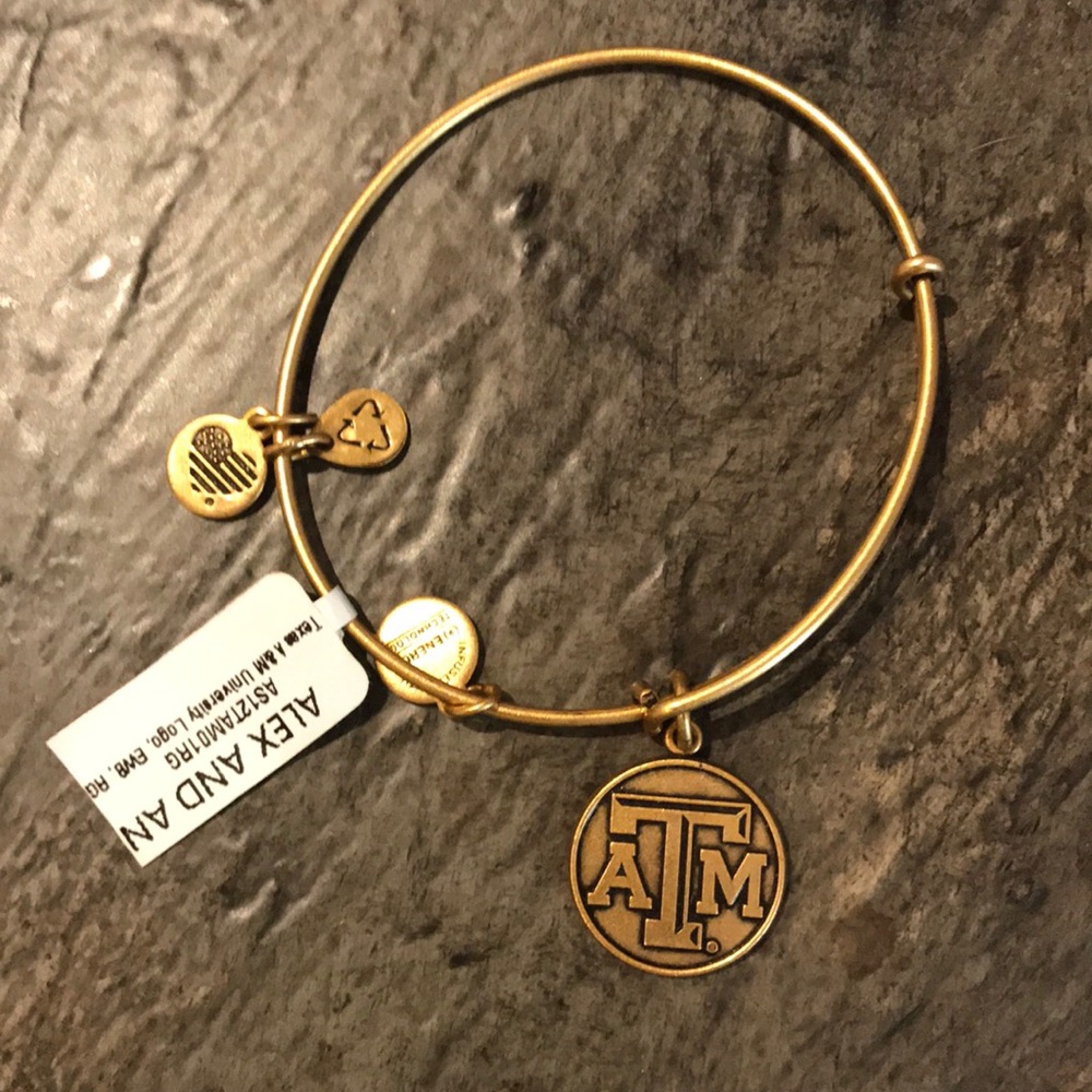 Alex and Ani Texas A&M University Bangle (NWT)